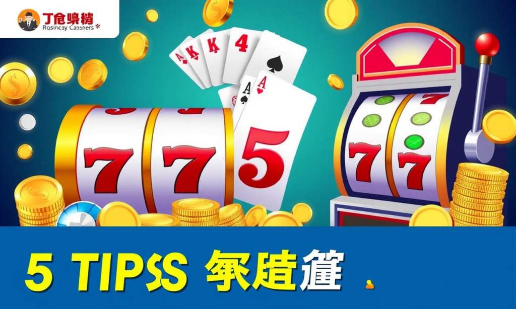 如何提高老虎機中獎率的5個技巧