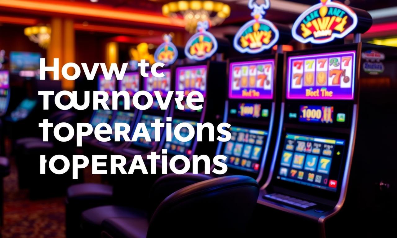 老虎機如何進行洗碼操作?